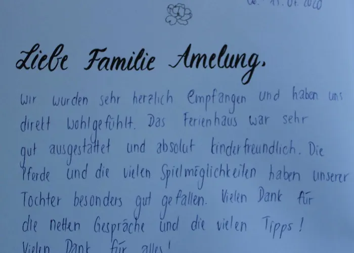 Hof Amelung بيت للعطل *